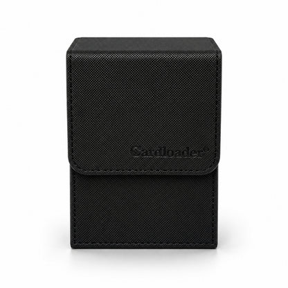 Open black Cardloader premium deck box for 100+ sleeved trading cards