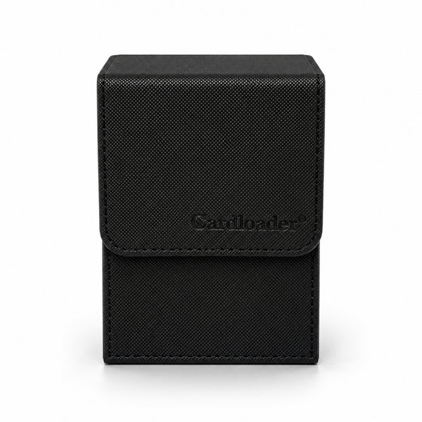 Cardloader® Premium Deck Box Black | Holds 100+ Sleeved Cards