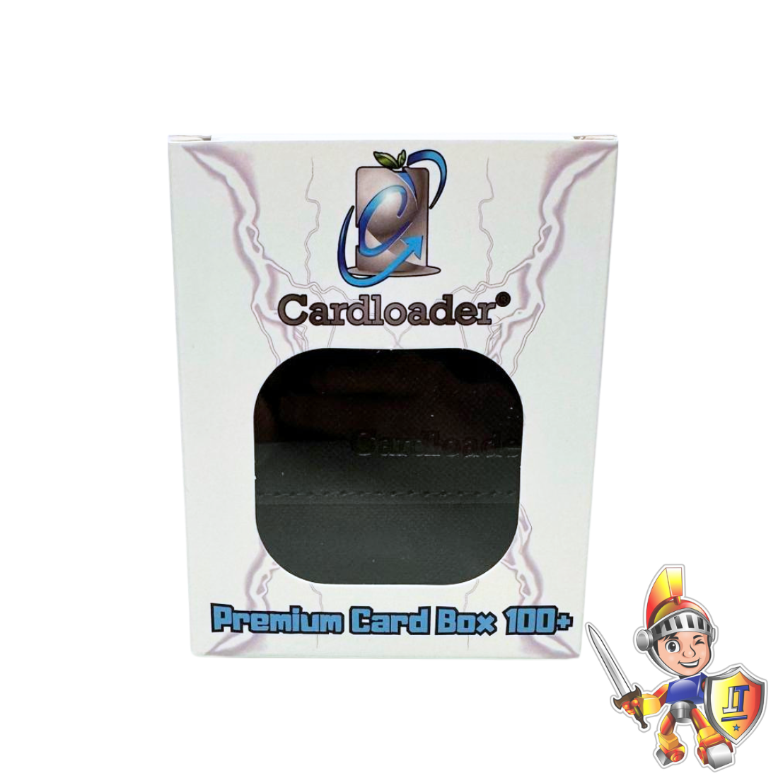 Cardloader® Premium Deck Box Black | Holds 100+ Sleeved Cards