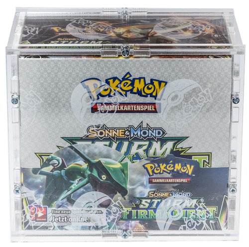 Cardloader® Pokémon Display Acrylic Case with UV Protection for 36 Booster Packs
