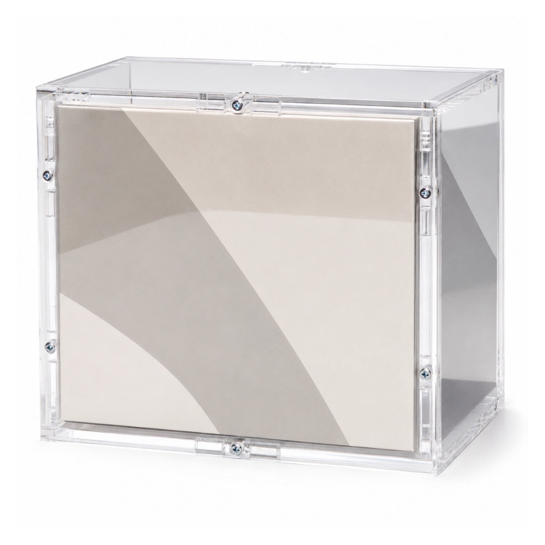 Pokémon booster display inside a Cardloader clear acrylic case with UV protection