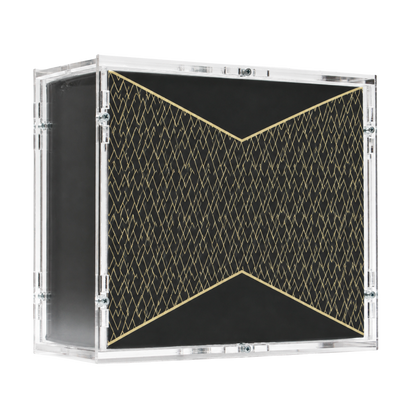 Pokémon Elite Trainer Box inside a Cardloader clear acrylic case with UV protection