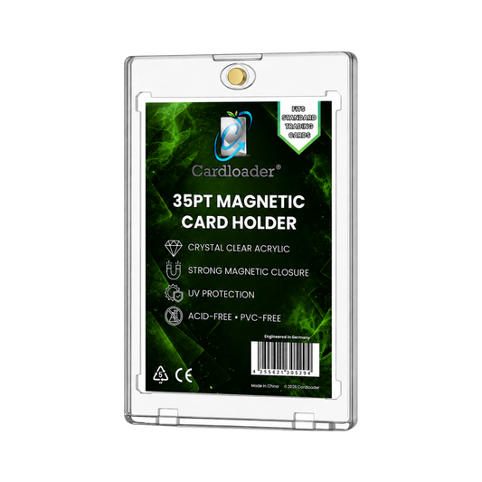 Cardloader 35PT magnetic card holder for standard trading cards with UV protection