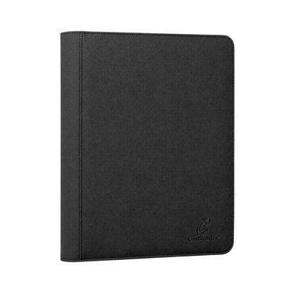 Cardloader Toploader Album with zipper for 216 cards in toploaders