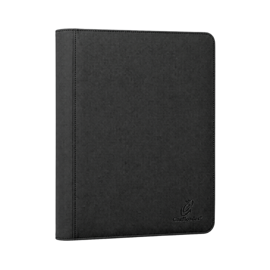 Cardloader Toploader Album with zipper for 216 cards in toploaders