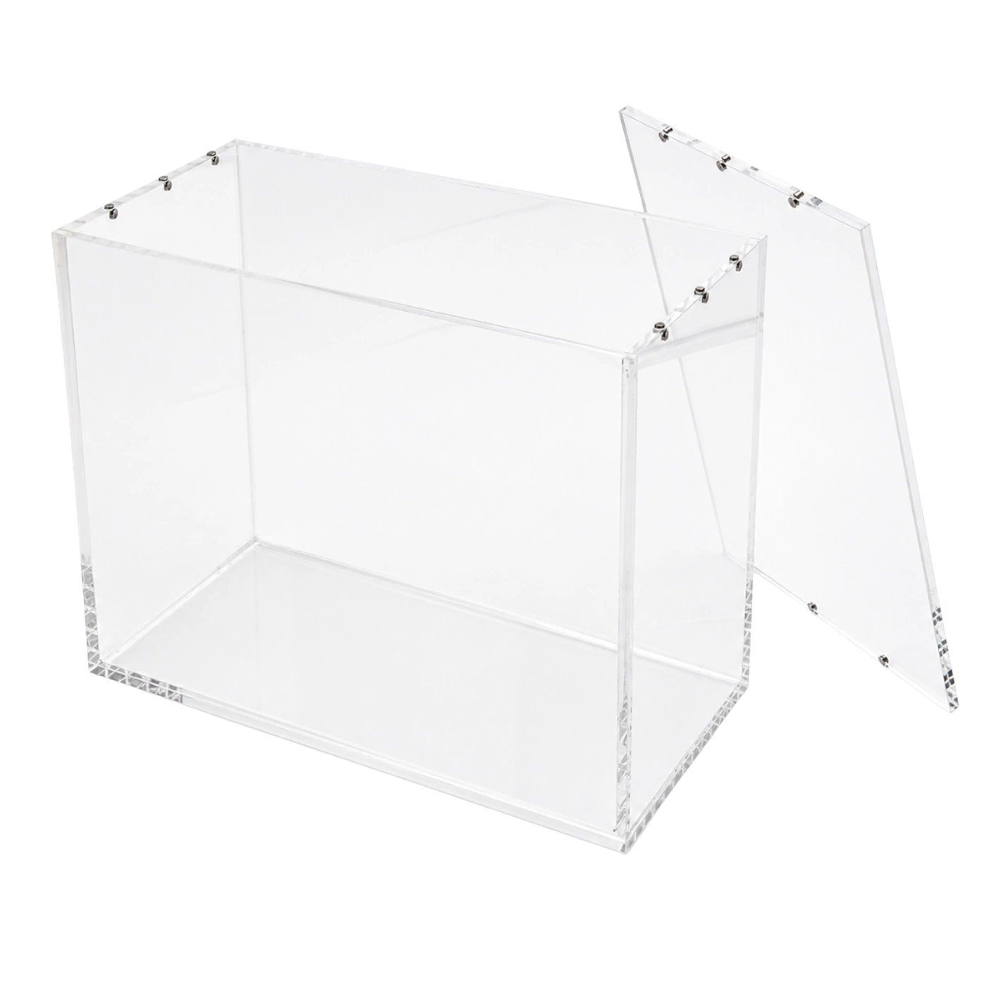 Cardloader acrylic display case with removable lid